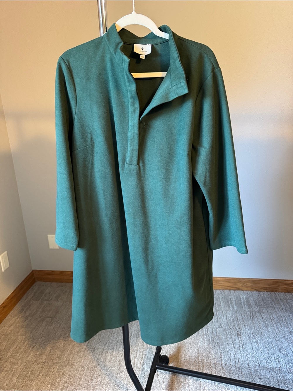 Tuckernuck Dark Green A-Line Dress